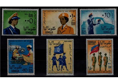 SOMALIA 1963 Forze ausiliarie femminili 6v MNH**