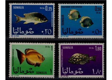 SOMALIA 1967 Tropical fish 4v MNH**