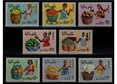 SOMALIA 1968 Agricultural Products 8v MNH**