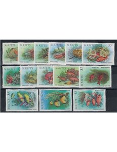 ST. KITTS 1984 Vita Marina 14v MNH**