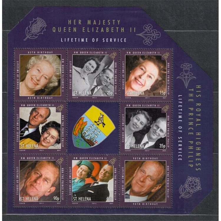 ST. HELENA 2011 Lifetime of service s/s
