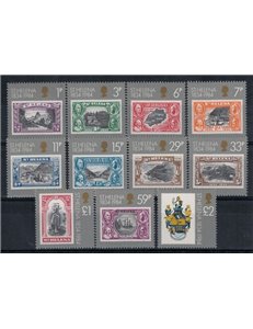 ST. HELENA 1984 150° anniversario colonizzazione - Colony 150th anniversary 11 v