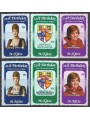 ST. KITTS 1982 Anniversary Diana + Royal baby 6v MNH**