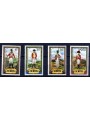 ST. KITTS 1983 Military uniforms - Uniforms 4v MNH**