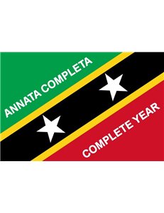 ST. KITTS 1986 Annata Completa - Complete Year Set 20v + 1 BF MNH**