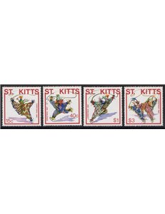 ST. KITTS 1987 Christmas - Christmas 4v MNH**