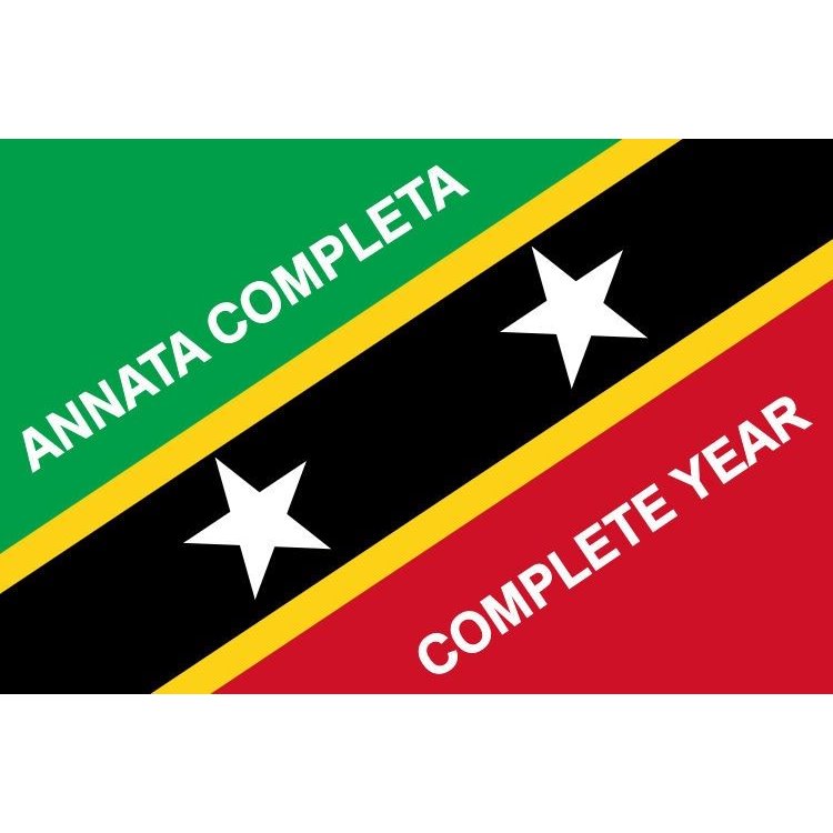 ST. KITTS 1988 Complete Year - Complete Year Set 19v + 1 s/s MNH**