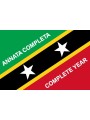 ST. KITTS 1988 Annata Completa - Complete Year Set 27v + 2 BF MNH**