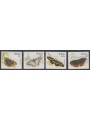 ST. KITTS 1990 Butterflies - Butterflies 4v MNH**