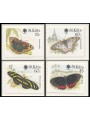 ST. KITTS 1990 Expo 90, Butterflies - Butterflies 4v MNH**