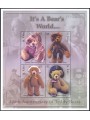 ST. KITTS 2003 Teddy bear - Teddy bears 4v in sheet MNH**