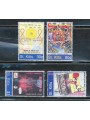 ST. KITTS 2004 World AIDS day 4v MNH**