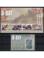 ST. KITTS 2004 D-Day 4v + 1 BF MNH**