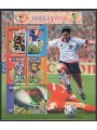 ST. KITTS 2002 World Cup Football 5v in MNH sheet**