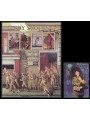 ST. KITTS 2003 Norman Rockweel, scouting 4v + 1 BF MNH**