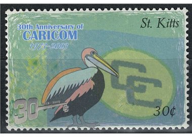 ST. KITTS 2003 Caricom 1v MNH**