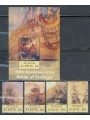ST. KITTS 2005 Battle of Trafalgar 4v + 1 BF MNH**
