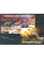 ST. KITTS 2005 Prehistoric Animals I 3v + 1 BF MNH**