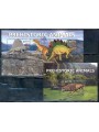 ST. KITTS 2005 Prehistoric Animals III 3v + 1 s/s MNH**