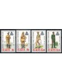 ST. KITTS 1996 Defense force 4v MNH**