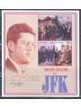 ST. KITTS 2002 John F. Kennedy (I) 4v in MNH sheet**