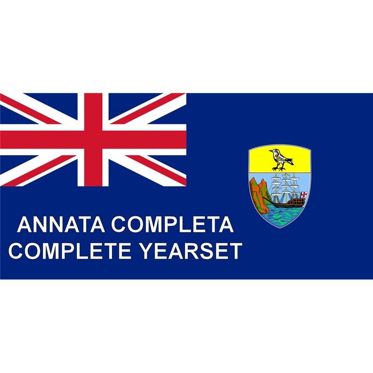 ST. HELENA 1986 Complete Yearset 35v MNH**