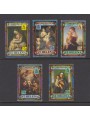 ST. HELENA 1991 Christmas, paintings 5v MNH**