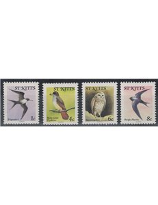 ST. KITTS 1981 Ordinary series, birds (II) 4v MNH**