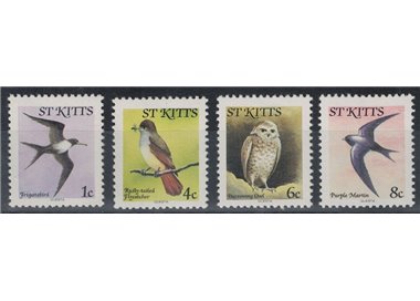 ST. KITTS 1981 Ordinary series, birds (II) 4v MNH**