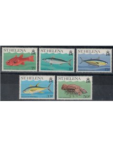 ST. HELENA 1985 Fauna marina, pesci 5v MNH**
