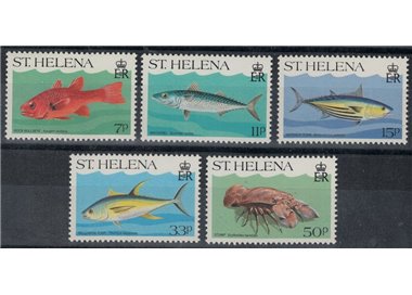 ST. HELENA 1985 Marine fauna, fish 5v MNH**