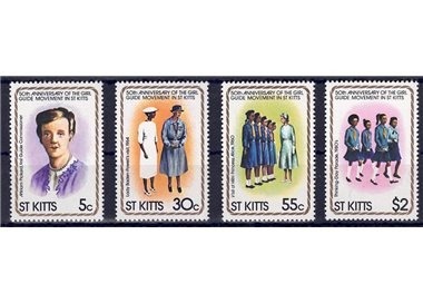 ST. KITTS 1981 Driving 4v MNH**