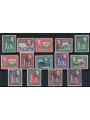 ST. VINCENT 1949 Ordinari - Definitives 14 v