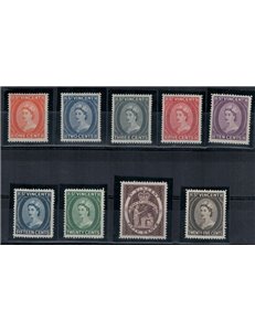 ST. VINCENT 1964/65 Ordinaries - Definitives 9 v