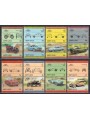 ST. LUCIA 1984 Cars 8x2v MNH**