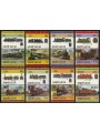 ST. LUCIA 1985 Treni, locomotive 16v MNH**