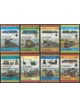 ST. VINCENT 1984 Treni, locomotive 16v MNH**
