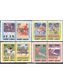 ST. LUCIA 1984 Olympic games 4x2v MNH**