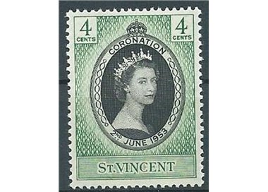 ST. VINCENT 1953 Coronation 1v MNH**