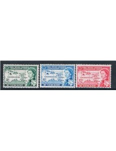 ST. VINCENT 1958 West Indies federation 3v MNH**