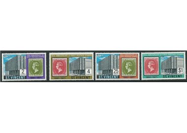 ST. VINCENT 1971 110 years stamps 4v MNH**