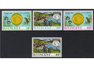 ST. VINCENT 1971 National trust 4v MNH**