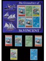ST. VINCENT 1971 Daily life 6v + 1 s/s MNH**