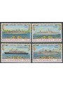 ST. VINCENT 1974 Cruise ships 4v MNH**