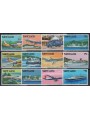 ST. LUCIA 1980 Ordinary set, means of transport 12v MNH**