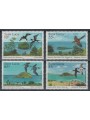 ST. LUCIA 1985 Riserve naturali, uccelli 4v MNH**