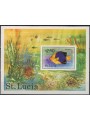 ST. LUCIA 1978 Fauna marina, pesci BF MNH**