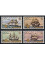 ST. LUCIA 1973 Ancient sailing ships 4v MNH**