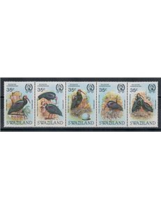SWAZILAND 1984 Fauna, bald ibis 5v MNH**