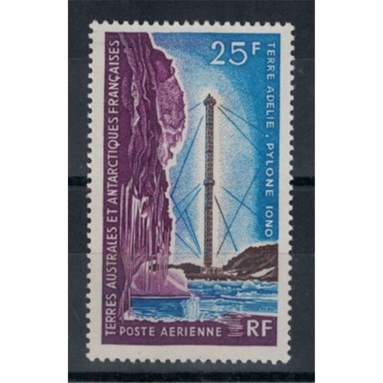TAAF 1966 Posta aerea, telecomunicazioni MNH**